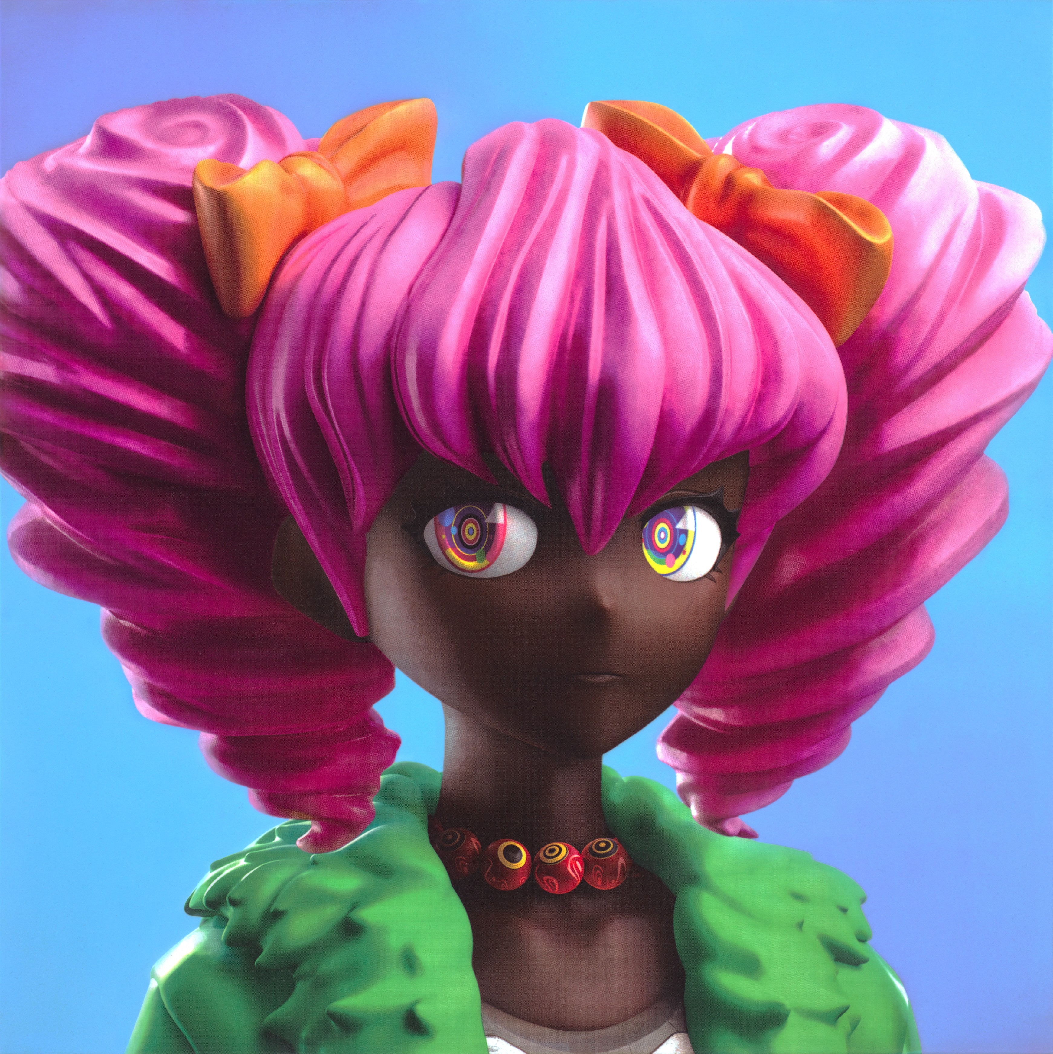 Takashi Murakami - CLONE X × TAKASHI MURAKAMI #7757 Hiropon - Création 2023 - Téléchargment 16 décembre 2025 - Source https://gagosian.com