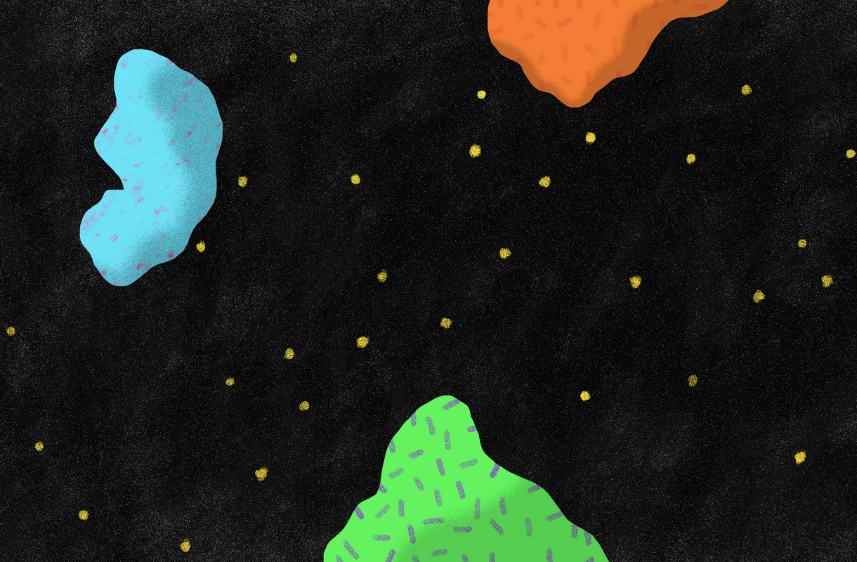 Dans l'espace 3