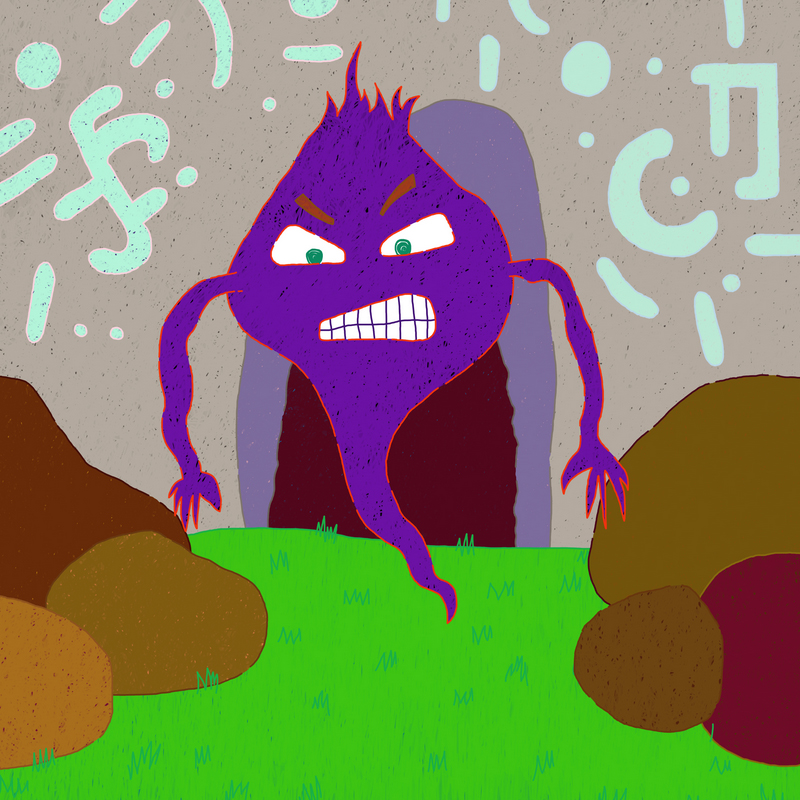 Ectoplasma le gardien de la caverne