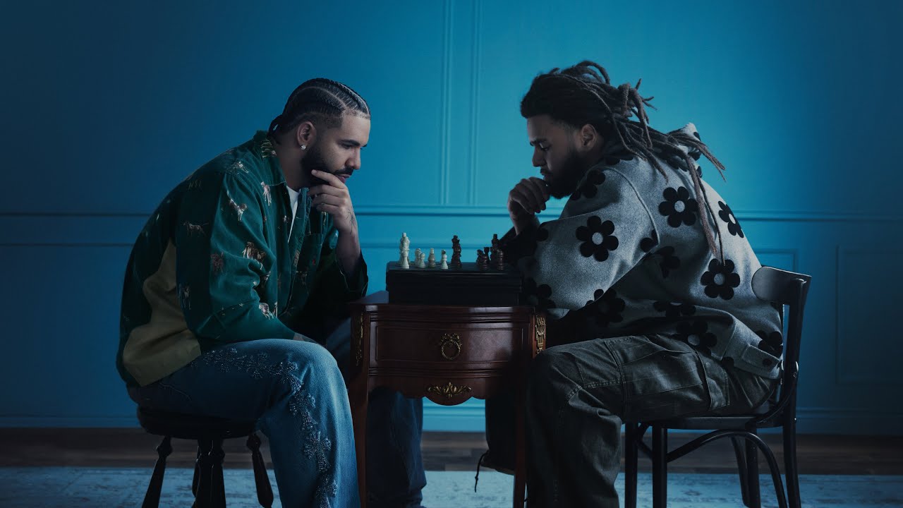 Miniature de la vidéo " Drake - First Person Shooter ft. J. Cole " - chaîne Drake - YouTube - 15 novembre 2023