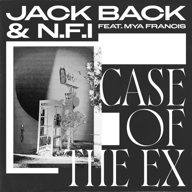 Pochette du single de Jack Back & N.F.I & David Guetta & Mya Francis " Case Of The Ex (feat. Mya Francis) " - Sortie 24 février 2023 - Source Spotify