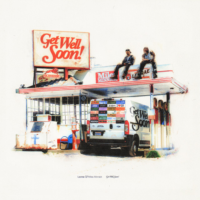 Pochette de l’EP de Lecrae & Miles Minnick " Get Well Soon! " - 16 mai 2025 - Source Spotify