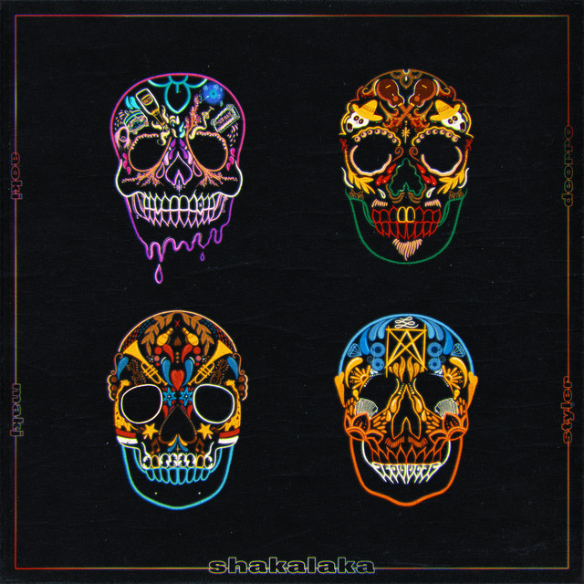 Pochette du single de Steve Aoki & Deorro & MAKJ & Max Styler " Shakalaka (feat. Max Styler) " - 15 juin 2018 - Source Spotify