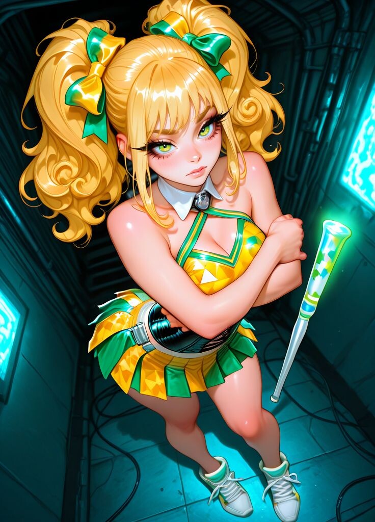 CartoonHub - 525 Cute Cartoon Female Cheerleaders Beauties Playful Outfits & Energetic Poses Varieties Design and Pose Reference Art V1 4K - 17/28 - IA - Publication 24 mars 2026 - Téléchargement 28 mars 2026 - Source https://www.artstation.com