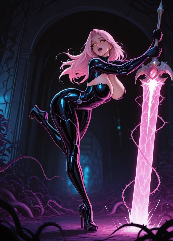 ReferenceHub - 525 American Comic Style Isekai Futuristic Twist Glamour and Sexy Poses Varieties Design and Pose Reference Art V2 4K - 15/28 - IA - Publication 27 février 2026 - Téléchargement 14 mars 2026 - Source https://www.artstation.com